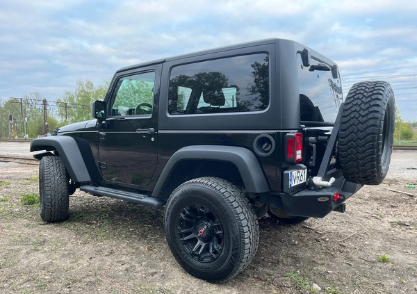 Jeep Wrangler cena 115000 przebieg: 65000, rok produkcji 2017 z Olsztyn małe 121